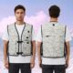 Split Water Circulation Cooling Vest, Camouflage Heat Relief Waistcoat for Outdoor Work & Fishing