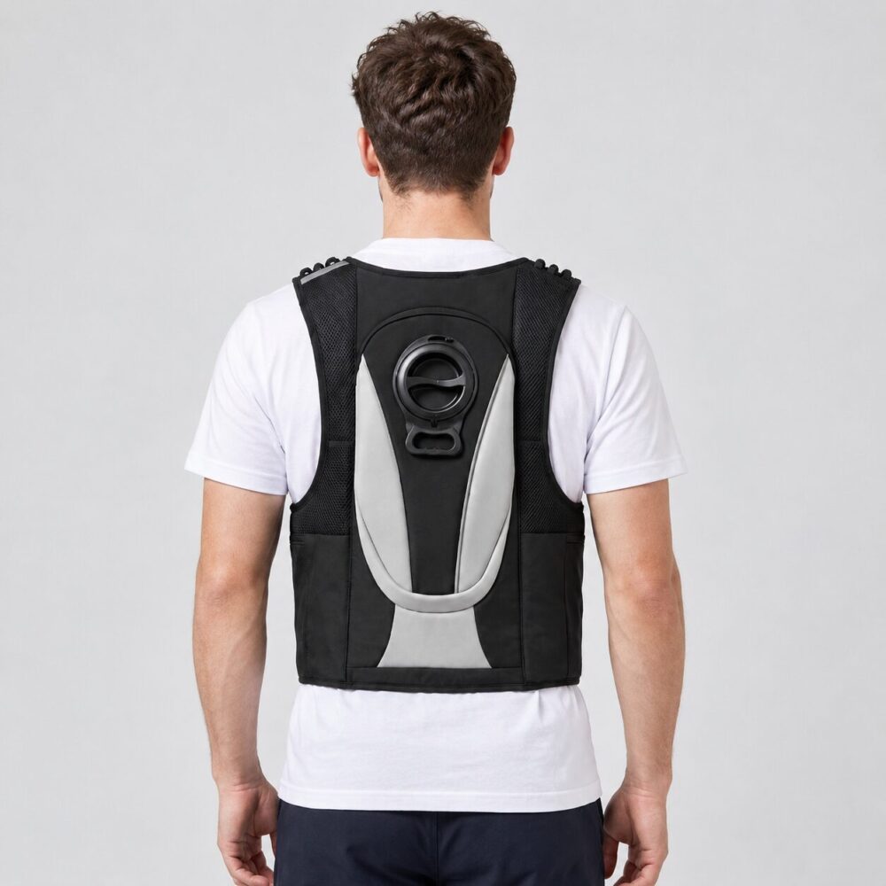 Smart Water Circulation Cooling Vest | Composite Fabric Heat Relief Workwear for Workshop & Outdoor Jobs - Image 3