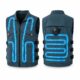 WF-623 Split Water Circulation Cooling Vest, Outdoor High Temperature Evaporative Cooling Work Waistcoat - Image 4