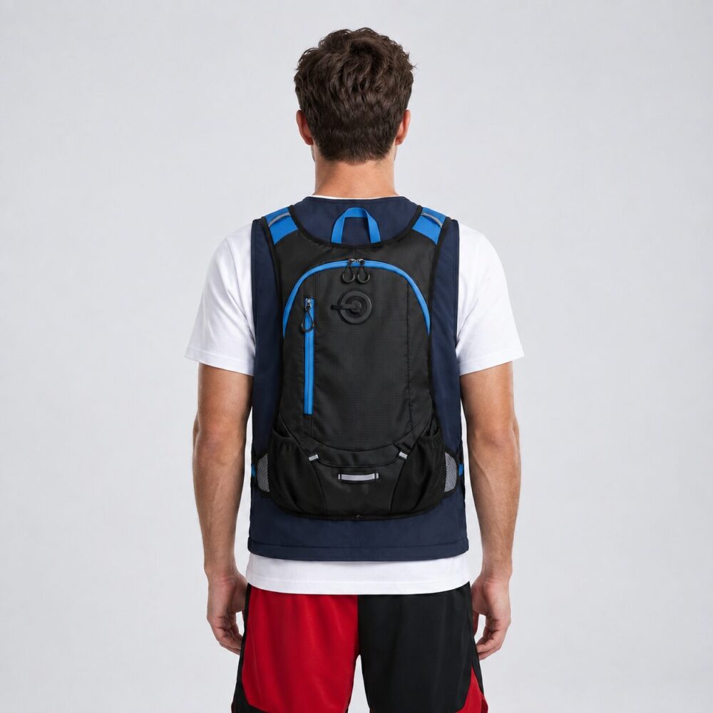 Backpack Style Water Circulation Cooling Vest, Unisex Water Cooling Waistcoat for Outdoor Sports - Image 3