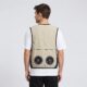 Semiconductor & Integrated Fan Cooling Vest, Unisex Cardigan Cooling Waistcoat for Multiple Outdoor Activities - Image 3