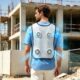 Semiconductor & Integrated Fan Cooling Vest, Unisex Cardigan Cooling Waistcoat for Multiple Outdoor Activities - Image 6