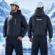 Peltier Semiconductor Long Sleeve Air Conditioning Cooling Garment, Convertible Long Sleeve & Vest for High Temperature Operation