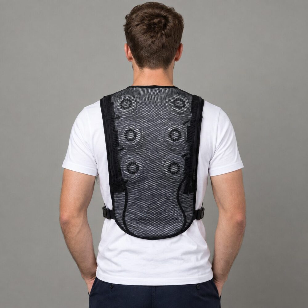 Peltier Cooling Garment, Semiconductor Refrigeration Functional Heat Relief Workwear for Multiple High-Temperature Scenarios - Image 3