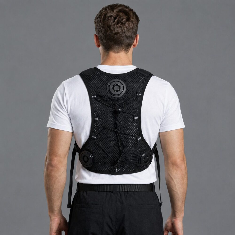 Peltier Cycling Vest, Semiconductor Cooling Vest for Long Distance Outdoor Hot Weather Riding - Image 3