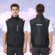 Short Sleeve Semiconductor Cooling Vest, TEC Refrigeration Summer Heat Relief Cooling Garment