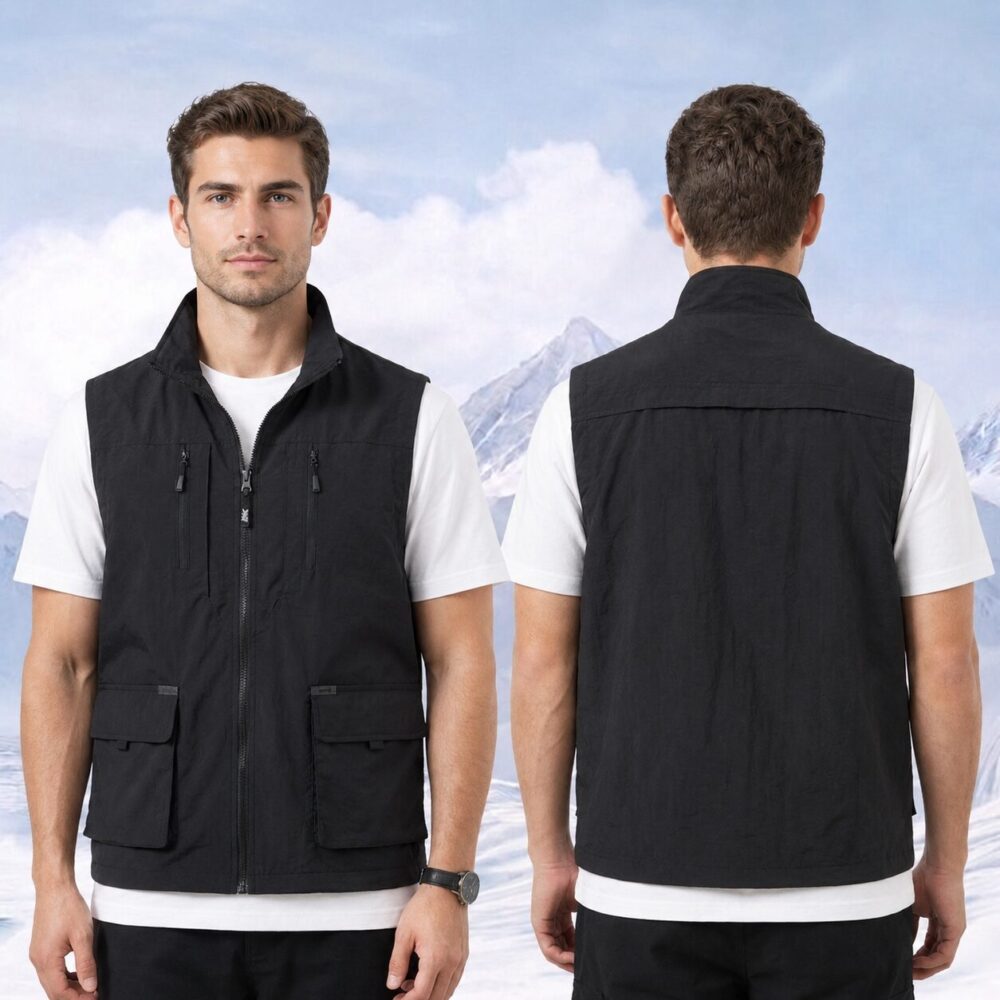 PCM Cooling Casual Garment, Phase Change Physical Heat Relief Clothing for Daily Outdoor Wear - Image 4