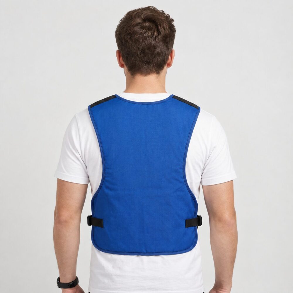 Summer Outdoor Protective PCM Cooling Vest, Constant Temperature Breathable Cold Sensation Waistcoat - Image 4