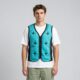 PCM Phase Change Cooling Vest, Ice Sleeveless Heat Relief Waistcoat for Construction & Sanitation Outdoor Work - Image 2