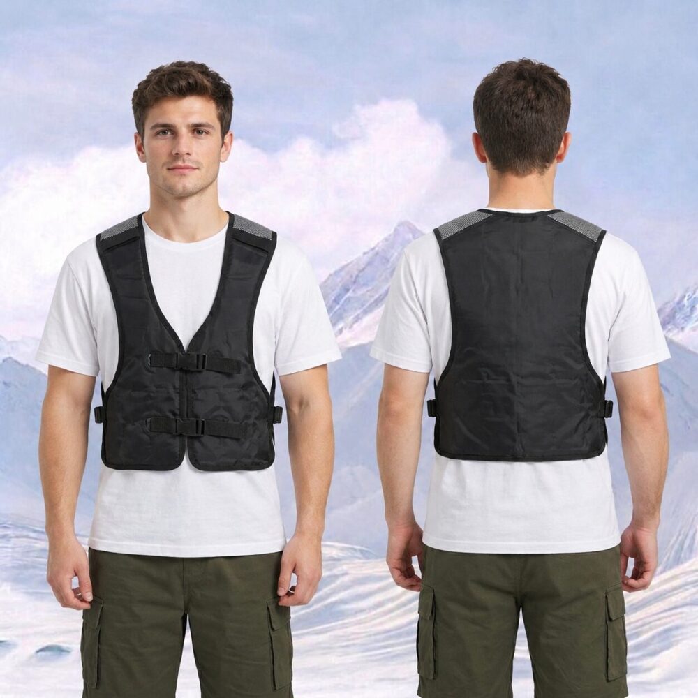 Standard Cooling Vest, XF 1265‑2015 Certified Firefighter Cold Storage Vest for High Temperature Firefighting Missions - Image 2