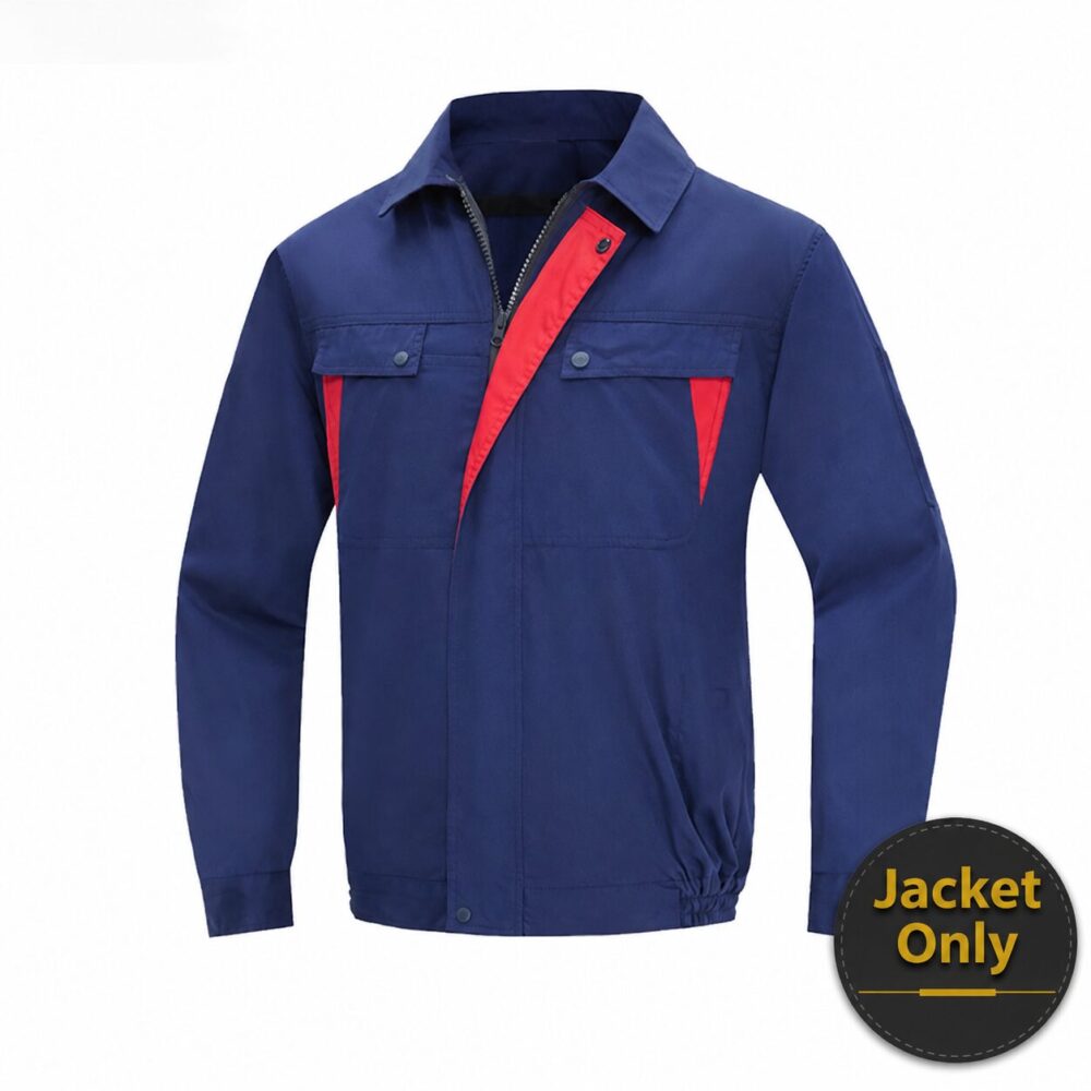 Men's Sun Protection Cooling Fan Long Sleeve Air Conditioned Workwear for Outdoor Security - Image 11