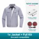 Men's Sun Protection Cooling Fan Long Sleeve Air Conditioned Workwear for Outdoor Security - Image 12