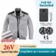 Men's Summer Cooling Fan Jacket, Rechargeable Air Conditioned Clothes for Outdoor Fishing & Workwear - Image 12