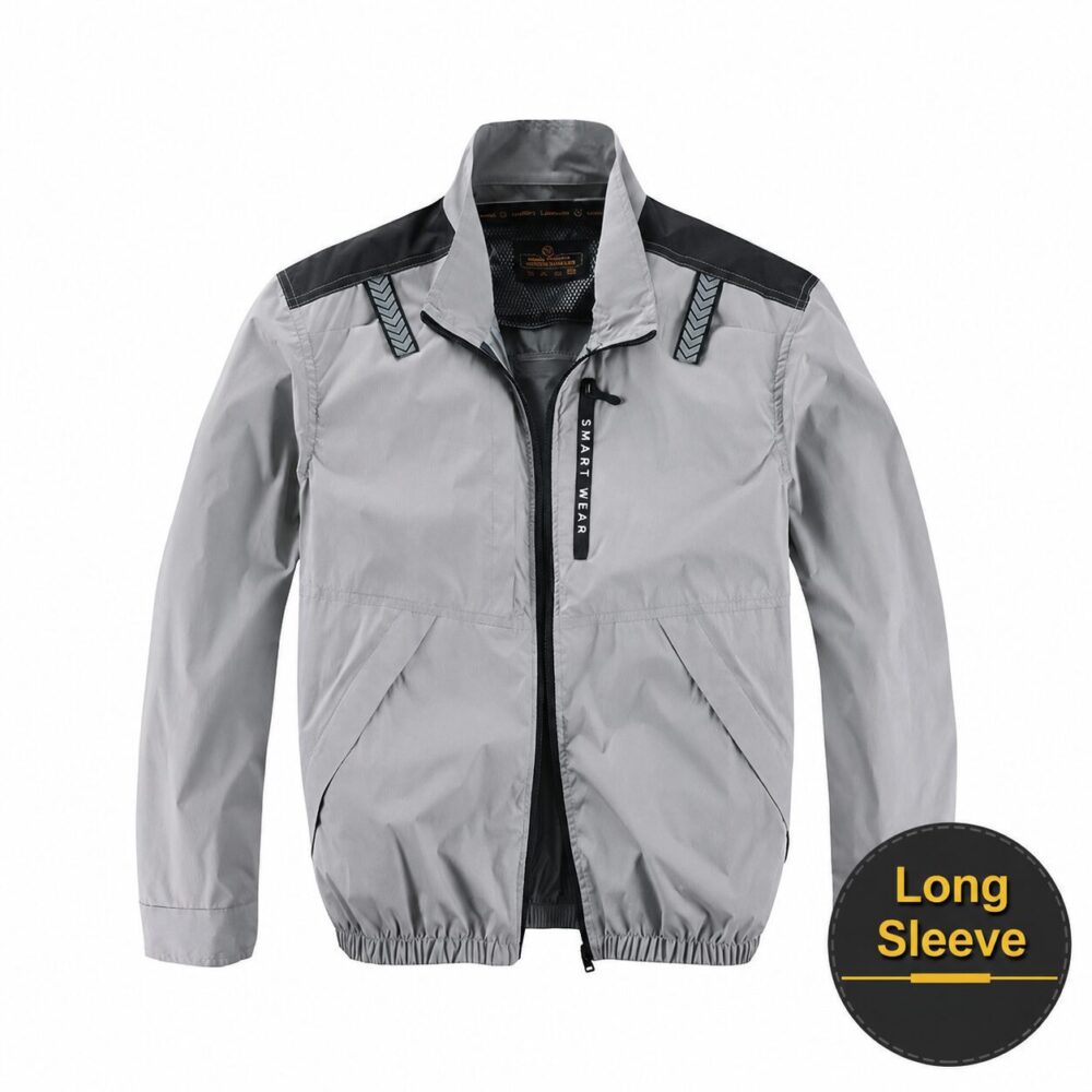 Men's Summer Cooling Fan Jacket, Rechargeable Air Conditioned Clothes for Outdoor Fishing & Workwear - Image 11