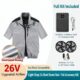 Men's Summer Cooling Fan Jacket, Rechargeable Air Conditioned Clothes for Outdoor Fishing & Workwear - Image 10
