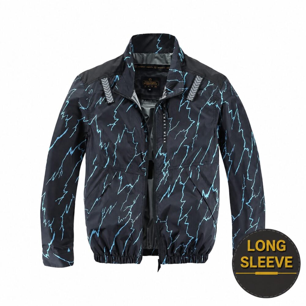 Men's Summer Cooling Fan Jacket, Rechargeable Air Conditioned Clothes for Outdoor Fishing & Workwear - Image 9