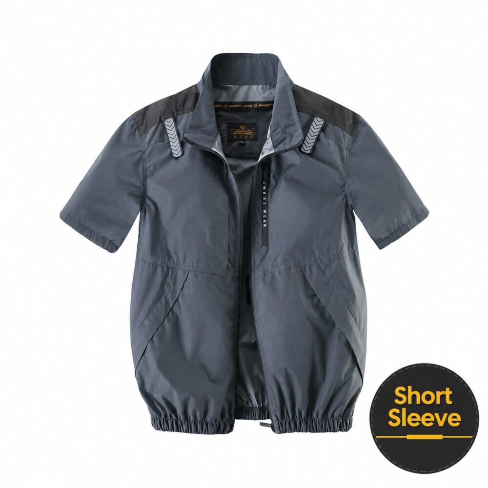 Men's Summer Cooling Fan Jacket, Rechargeable Air Conditioned Clothes for Outdoor Fishing & Workwear - Image 8