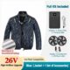 Men's Summer Cooling Fan Jacket, Rechargeable Air Conditioned Clothes for Outdoor Fishing & Workwear - Image 16