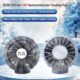 J20-12V 20000mAh Super Fast Charge Battery Kit with S2-12V Semiconductor Cooling Fan for Cooling Work Clothes - Image 3
