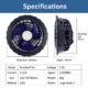 P20 Cooling Workwear Battery Pack | 7.4V 20000mAh 1-to-4 Output 16H Runtime - Image 6
