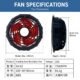 S02-20V Cooling Workwear 20000mAh Battery Pack | PSE Certified Overcharge Protection - Image 4