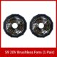 X21-20V Cooling Work Clothes Battery | 20000mAh 20V Power Supply & S9-20V Brushless Fan - Image 3