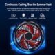 MLS Full Fan & Power Bank Accessories for Cooling Work Clothes, Pure Ternary Lithium Battery with Long Runtime - Image 3