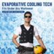 Evaporative Cooling Vest Dry Style, Physical Evaporation Cooling Work Waistcoat for High Temperature Duty - Image 7