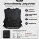 M7 Water Cooling Vest | Composite Fabric 1.2kg Physical Heat Relief Work Vest with Ice Packs - Image 11