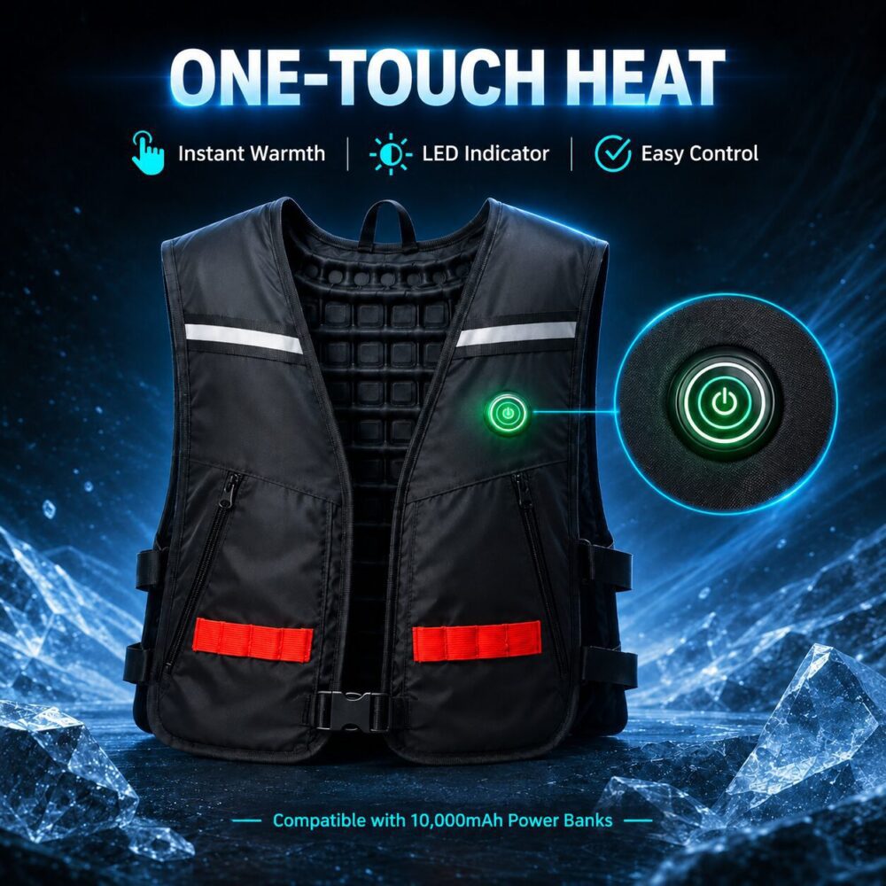 EC-A-052 Evaporative Cooling Garment, Water Evaporation Heat Resistant Functional Work Clothes - Image 5