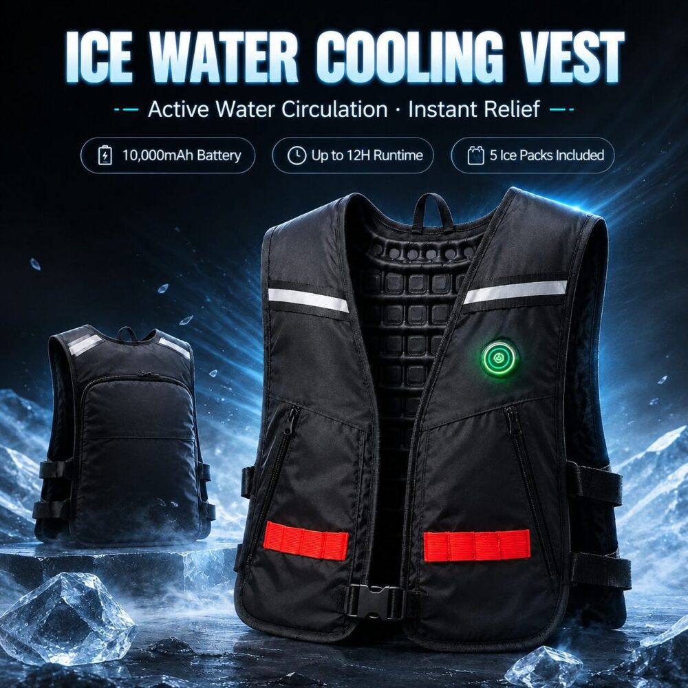 EC-A-052 Evaporative Cooling Garment, Water Evaporation Heat Resistant Functional Work Clothes - Image 13