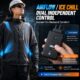 Peltier Semiconductor Long Sleeve Air Conditioning Cooling Garment, Convertible Long Sleeve & Vest for High Temperature Operation - Image 2