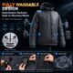 Peltier Semiconductor Long Sleeve Air Conditioning Cooling Garment, Convertible Long Sleeve & Vest for High Temperature Operation - Image 8