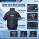Short Sleeve Semiconductor Cooling Vest, TEC Refrigeration Summer Heat Relief Cooling Garment - Image 12