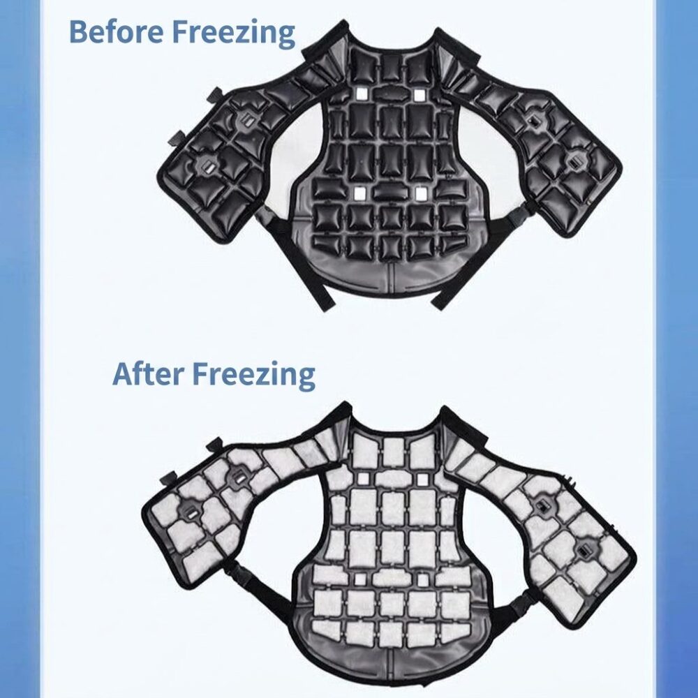 Standard Cooling Vest, XF 1265‑2015 Certified Firefighter Cold Storage Vest for High Temperature Firefighting Missions - Image 7